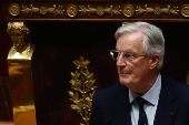 Tense budget vote expected at French National Assembly	in Paris