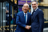 Portugal's President Marcelo Rebel de Sousa visits the Netherlands