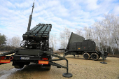 Patriot air-defence system in Poland reaches its initial operational readiness at the military base in Sochaczew