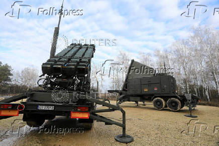 Patriot air-defence system in Poland reaches its initial operational readiness at the military base in Sochaczew