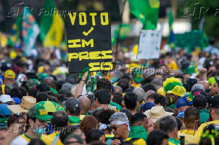 Jair Bolsonaro participa de manifestao na avenida Paulista no 7 de Setembro