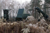 Patriot launchers at Polish military base