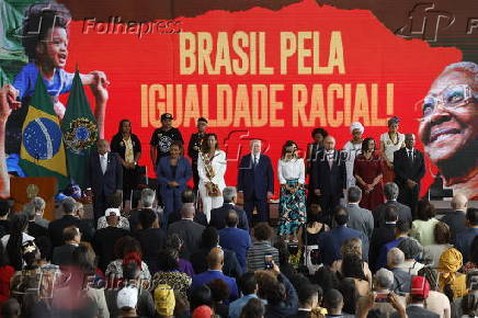Lula celebra o Dia da Consciência Negra em Brasília