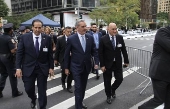 Alguns chefes de Estado chegam para a 79 Assembleia Geral da ONU em Nova York.