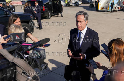 U.S. Secretary of State Antony Blinken visits Tel Aviv