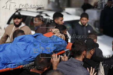 Funeral of Palestinians killed in Israeli operation in Jenin