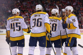 NHL: Nashville Predators at New Jersey Devils