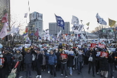 Rally demanding the detention of the impeached South Korean President Yoon Suk Yeol