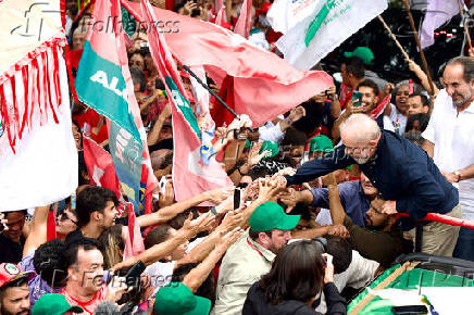 Lula faz campanha com Marina Silva e Simone Tebet em BH