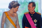 Grand Duke and Duchesse of Luxembourg visit Belgium