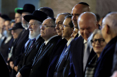 Opening ceremony marking Israel's national Holocaust Remembrance Day in Jerusalem