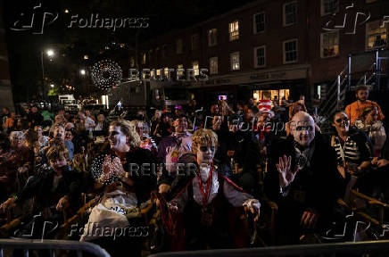 The annual NYC Halloween Parade in New York City