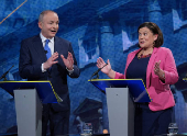 Final General Election 2024 leaders' debate, in Dublin