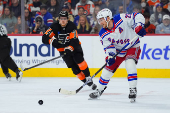 NHL: New York Rangers at Philadelphia Flyers