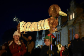 Bolsover Lantern Parade in Derbyshire