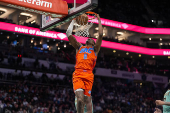 NBA: Oklahoma City Thunder at Charlotte Hornets