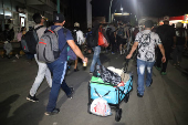 La primera caravana migrante del ao parte de la frontera sur de Mxico