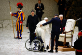 Pope Francis holds weekly audience, at the Vatican