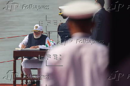 Three Indian Navy warships commissioned in Mumbai