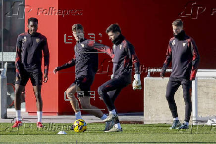 Entrenamiento del Sevilla