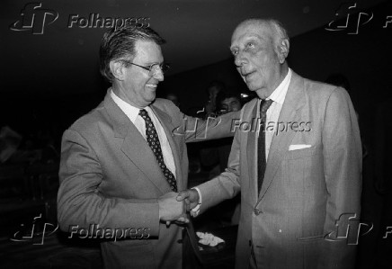 Folhapress Fotos O Deputado Ibsen Pinheiro Esq E Ulysses Guimar Es