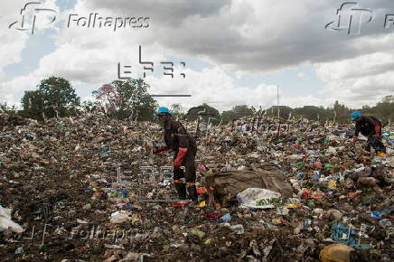 Pomona landfill in Harare, Zimbabwe