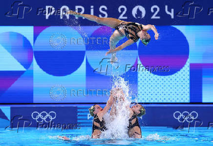 Artistic Swimming - Team Acrobatic Routine