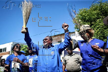 Mozambique presidential and legislative elections campaign