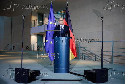 German Chancellor Olaf Scholz requests Bundestag's confidence vote