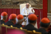 Audiencia de felicitacin de Navidad a la Curia romana