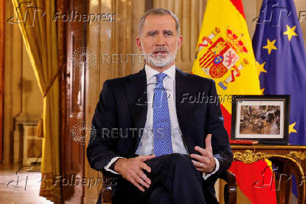 Spain's King Felipe delivers Christmas Eve address