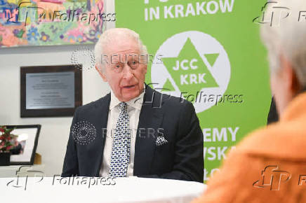 Britain's King Charles visits Poland to mark the 80th anniversary of the liberation of the Auschwitz-Birkenau death camp