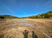 Nvel baixo da Represa de Paraibuna SP