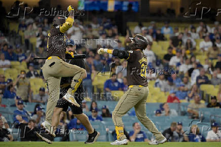 MLB: NLDS-San Diego Padres at Los Angeles Dodgers