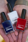 Amy Rosenthal and Kate Friedman 'Colors for Kamala' nail polish project