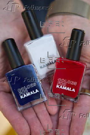 Amy Rosenthal and Kate Friedman 'Colors for Kamala' nail polish project