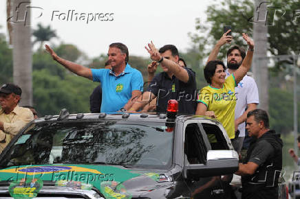 Motociata com Bolsonaro e com Bruno Engler em BH