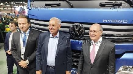 Vice-presidente geraldo alckmin visita a fenatran 2024