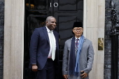 President of Indonesia Prabowo Subianto visits London