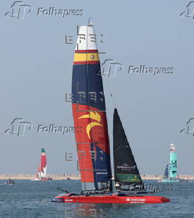 Emirates Dubai Sail Grand Prix - training session