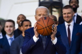 President Biden welcomes Boston Celtics to White House