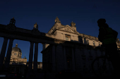 Government Buildings, the Department of the Taoiseach (Prime Minister) is seen ahead of Ireland's general election, in Dublin