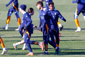 Entrenamiento del Real Madrid