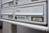 A mailbox outside the house of the suspect of the Magdeburg Christmas market attack, in Bernburg