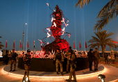 Commemoration to remember Iranian General Qassem Soleimani and Iraqi militia leader Abu Mahdi al-Muhandis, in Baghdad