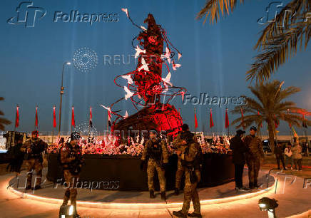 Commemoration to remember Iranian General Qassem Soleimani and Iraqi militia leader Abu Mahdi al-Muhandis, in Baghdad