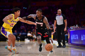 NBA: Miami Heat at Los Angeles Lakers