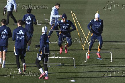 Entrenamiento del Real Madrid