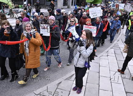 Fridays for Future global climate strike in Sweden