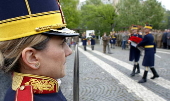 Commemoration ceremony at the Fallen Heroes Memorial on Saint George's Day in Bucharest